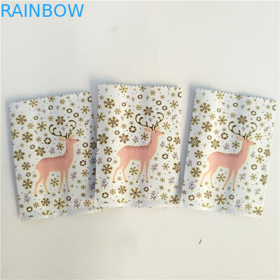 Συσκευάζοντας τσάντα φραγμών πρόχειρων φαγητών MOPP CMYK 150micron με την οδοντωτή άκρη