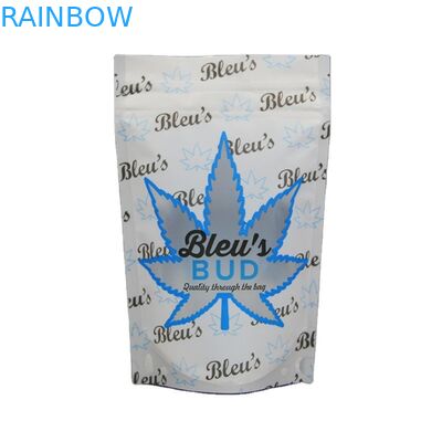 Ziplock Gummies σκονών πετρελαίου 100mic CBD Resealable τσάντα φύλλων αλουμινίου