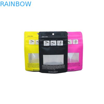 Τριπλή Ziplock Mylar καραμελών φερμουάρ CBD σακούλα 200mic