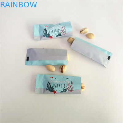 Μικρή κενή ζάχαρης τσάντα πίσω πλευράς σακουλιών σκονών καφέ πρωτεϊνική σφραγισμένη συσκευάζοντας για τα μπισκότα