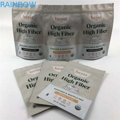 Στάση επάνω στη σακούλα φερμουάρ με το παράθυρο Doypack για τα ξηρά φρούτα