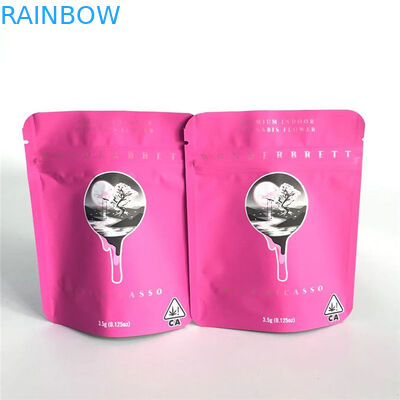 Αποδεκτή συνήθεια αποθεμάτων Gummy συσκευάζοντας στάση αφής τσαντών μαλακή επάνω στις τσάντες