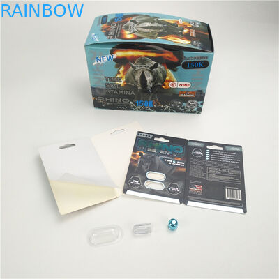 Gravure τρισδιάστατη κάψα φιαλών δύο λίτρων SWAG καρτών φουσκαλών εκτύπωσης 90mic