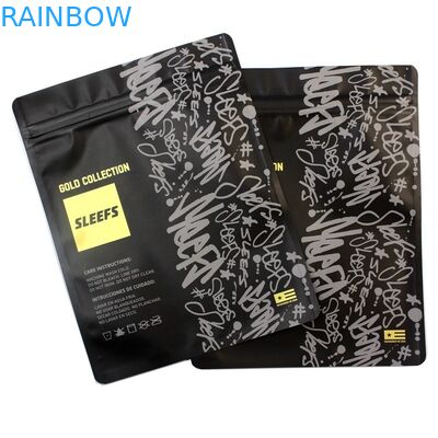 Προωθητική λογότυπων εκτύπωσης φερμουάρ μπλουζών φερμουάρ κλειδαριών διαφανής πολυ τσάντα ενδυμάτων Opp συσκευάζοντας