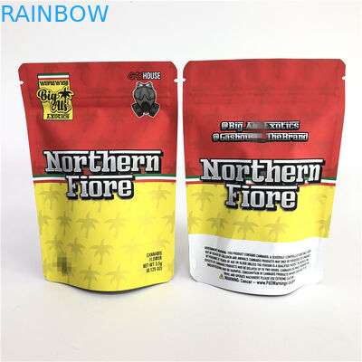 Gummy βοτανική στάση PE CMYK 180mic Mylar επάνω στην εκτύπωση όφσετ τσαντών