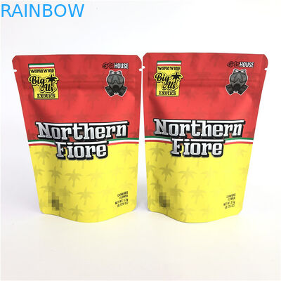 Gummy βοτανική στάση PE CMYK 180mic Mylar επάνω στην εκτύπωση όφσετ τσαντών