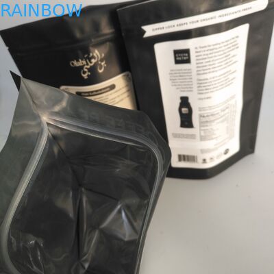 Ματ χρυσή τσάντα 100mircon φερμουάρ φύλλων αλουμινίου αργιλίου VMPET 300g