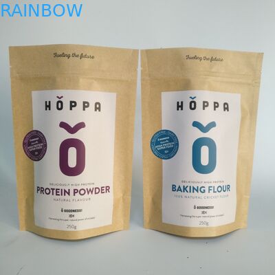 Στάση επάνω στις συσκευάζοντας τσάντες φασολιών καφέ MPET CMYK 200 μικρά