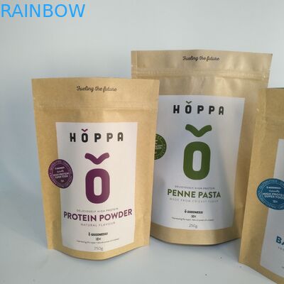 Στάση επάνω στις συσκευάζοντας τσάντες φασολιών καφέ MPET CMYK 200 μικρά