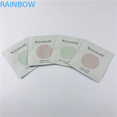 Η συνήθεια τύπωσε μικρές τρεις σφραγισμένες πλευρά συσκευάζοντας τσάντες με τα μικρά σακούλια φερμουάρ για τη συσκευασία τσαγιού