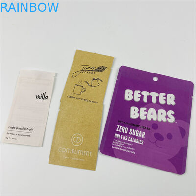 Εκτύπωση MOPP VMPET τρία Gravnre δευτερεύον Ziplock τσαντών σφραγίδων