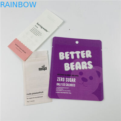 Εκτύπωση MOPP VMPET τρία Gravnre δευτερεύον Ziplock τσαντών σφραγίδων