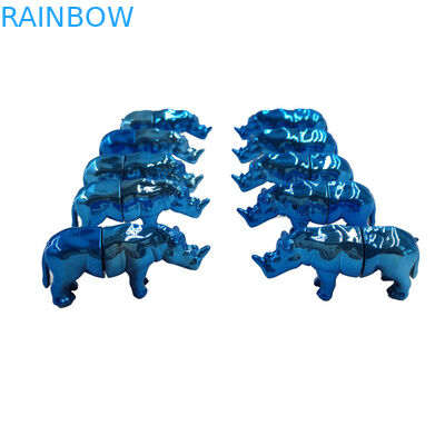 Πλαστική μορφή 350g αλόγων μπουκαλιών χαπιών πάνθηρων ρινοκέρων χαπιών φύλων CMRK