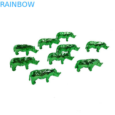 Αρσενικό εμπορευματοκιβώτιο 120mic χαπιών ανυψωτών ρινοκέρων μορφής CMRK αλόγων