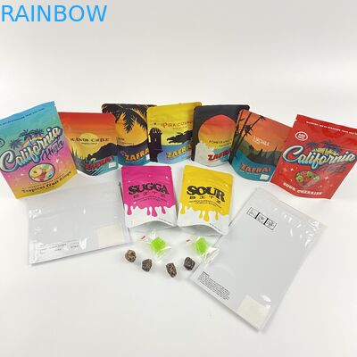 Ανακυκλώστε τον πλαστικό καφέ σώματος τρίβει τη συσκευάζοντας στάση αργιλίου Doypack εκτύπωσης τσαντών φύλλων αλουμινίου Mylar επάνω στις τσάντες σακουλών φερμουάρ