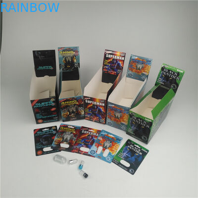 SGS 200mic τρισδιάστατη κάρτα φουσκαλών για τα αρσενικά χάπια 500K 600k