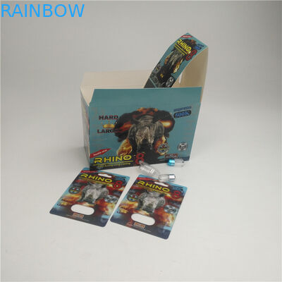 SGS 200mic τρισδιάστατη κάρτα φουσκαλών για τα αρσενικά χάπια 500K 600k