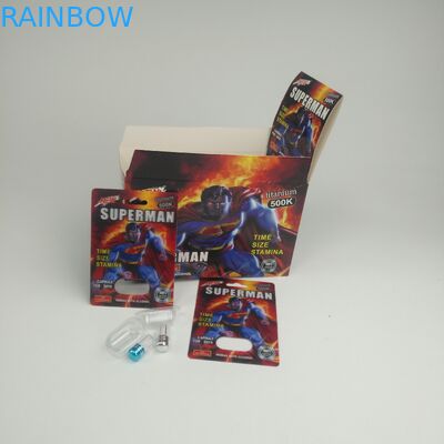 SGS 200mic τρισδιάστατη κάρτα φουσκαλών για τα αρσενικά χάπια 500K 600k