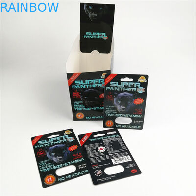 Ρινόκερος 69 τρισδιάστατες κάρτες 350g Whiteboard φουσκαλών με το κιβώτιο εγγράφου επίδειξης