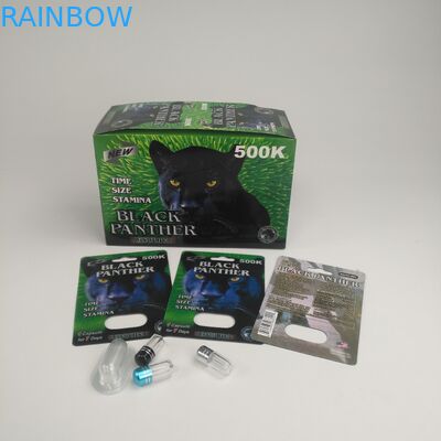 90mic SGS έξοχος λευκόχρυσος ρινοκέρων 600K 700K καρτών πάνθηρων τρισδιάστατος