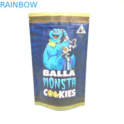 Στάση φερμουάρ φερμουάρ MOPP 8OZ Doypack επάνω στη σακούλα VMPET