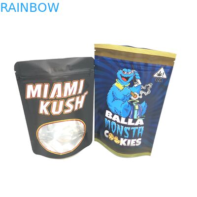 Στάση φερμουάρ φερμουάρ MOPP 8OZ Doypack επάνω στη σακούλα VMPET