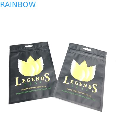 Resealable τσάντα κλειδαριών φερμουάρ ταινιών MOPP VMPET μεταλλινών για τον καπνό τσιγάρων