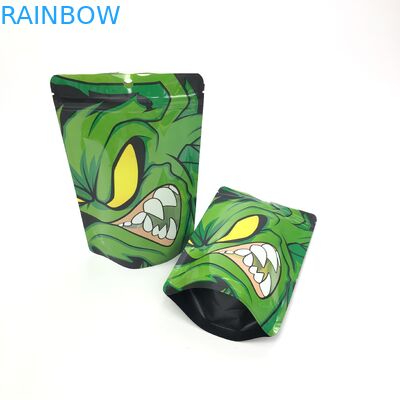 τσάντες κλειδαριών φερμουάρ τροφίμων 120microns MOPP VMPET για το πράσινο τσάι