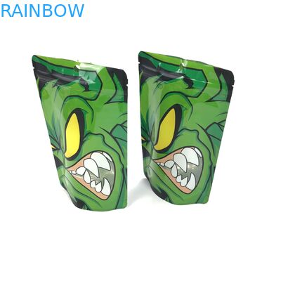 τσάντες κλειδαριών φερμουάρ τροφίμων 120microns MOPP VMPET για το πράσινο τσάι