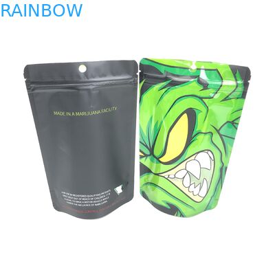 τσάντες κλειδαριών φερμουάρ τροφίμων 120microns MOPP VMPET για το πράσινο τσάι