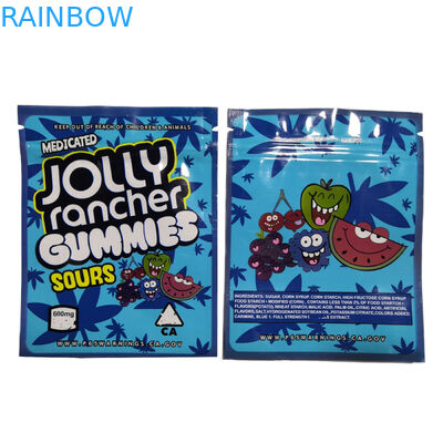 καννάβεις τσαντών THC Mylar καραμελών 200mic CBD Gummies