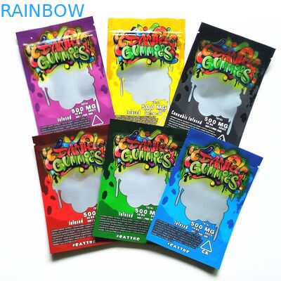 CMYK 4,3 Mils παχιοί φάκελοι Cbd τσαντών εγγράφου απόδειξης παιδιών