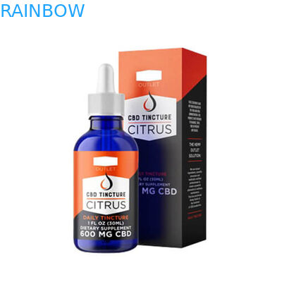 Μαύρο Dropper εγγράφου CMYK 10ml κιβώτιο 200mic σωλήνων μπουκαλιών