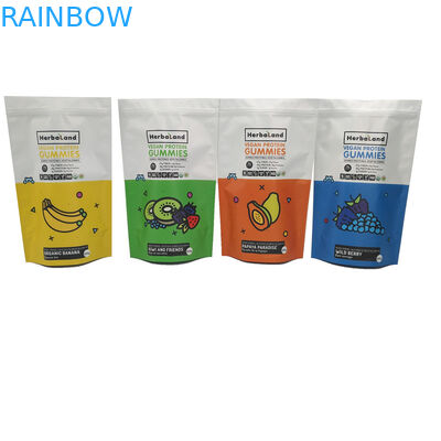 Ο βαθμός τροφίμων Custmized καρύδια σκονών λουλουδιών τσαντών Gummies CDB Mylar που συσκευάζει τις τσάντες στέκεται επάνω τη σακούλα απόδειξης μυρωδιάς