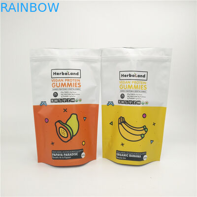 Ο βαθμός τροφίμων Custmized καρύδια σκονών λουλουδιών τσαντών Gummies CDB Mylar που συσκευάζει τις τσάντες στέκεται επάνω τη σακούλα απόδειξης μυρωδιάς