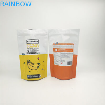 Βαθμός τροφίμων σκονών 140mic λουλουδιών τσάντα Gummies CDB Mylar