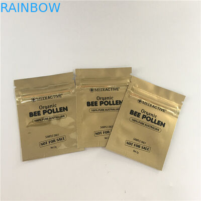 Resealable σακούλα edibles/stoner patch/CBD gummies ziplock packagingheat επίπεδη mylar τσαντών σφραγίδων