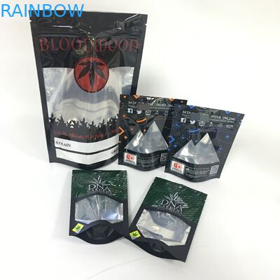 Επαναχρησιμοποιήσιμη σακούλα Cbd φύλλων αλουμινίου αργιλίου σκονών CMYK 120micron Gummy