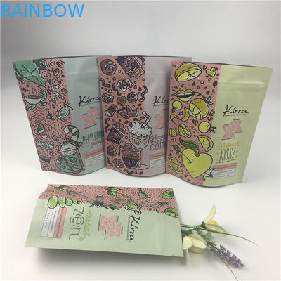 Τσάντα σφραγίδων φερμουάρ τροφίμων φύλλων αλουμινίου αργιλίου 140micron MOPP VMPET