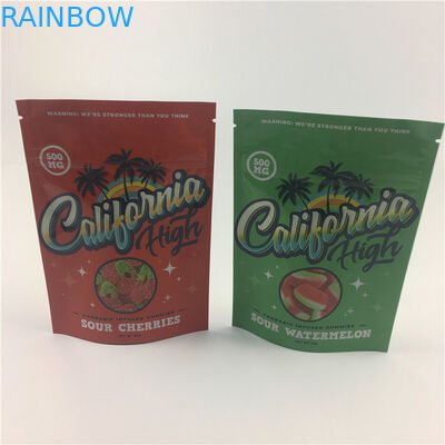 Στάση ζιζανίων μπισκότων 3.5g VMPET 100micron επάνω στη σακούλα για CBD