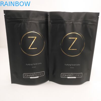 SGS MOPP VMPET στάση φερμουάρ επάνω στη σακούλα για το του προσώπου καθαρίζοντας ύφασμα