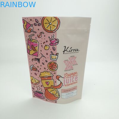 Resealable στάση ταινιών MOPP VMPET Bolsa ματ επάνω στη σακούλα για τα φασόλια Doypack