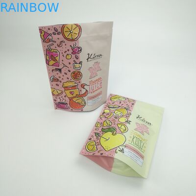 Resealable στάση ταινιών MOPP VMPET Bolsa ματ επάνω στη σακούλα για τα φασόλια Doypack