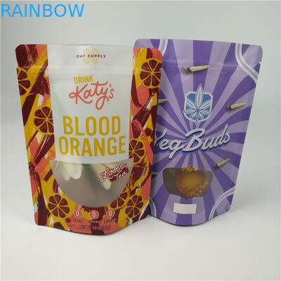 Ziplock εξόδων Gravure τσαντών συσκευασίας Edibles Mylar εκτύπωση