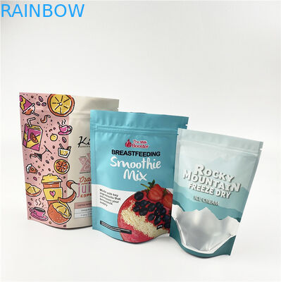 Ψηφιακά συγκολλημένα με θερμότητα Mylar πακέτα CMYK εκτύπωσης 150g VMPET