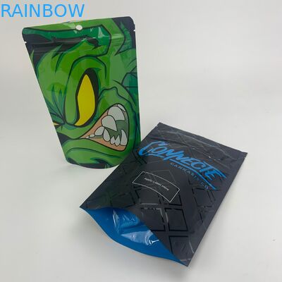 Ziplock 180micron VMPET LLDPE πλαστικές σακούλες τροφίμων