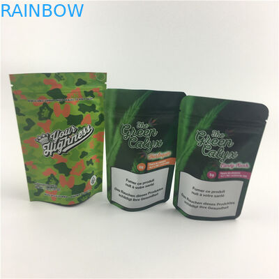 Συνήθειας λογότυπων πλαστική σακούλα φύλλων αλουμινίου Mylar καραμελών εδώδιμη που συσκευάζει τυπωμένο επαναχρησιμοποιήσιμο