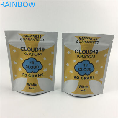 Η μαλακή συνήθεια Mylar ζιζανίων αφής τύπωσε τη μεταλλίνη σακουλών στάσεων επάνω ασφαλή για τα παιδιά