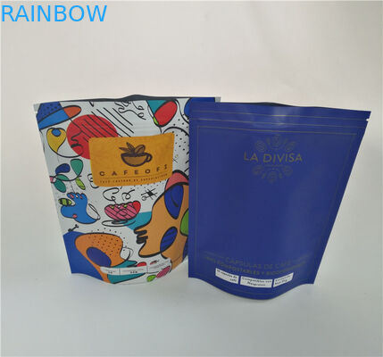 Κενό Ziplock λογότυπων συνήθειας σφραγίδων ψηφιακό τσαντών που τυπώνεται που συσκευάζει