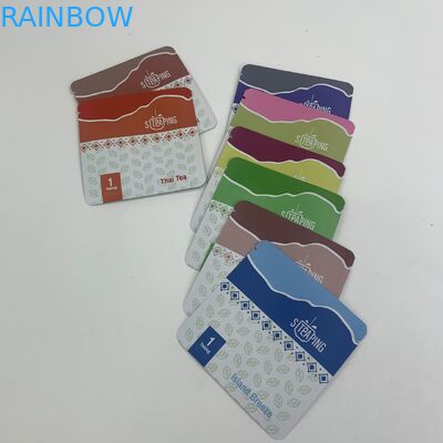 Κρέμας προσαρμοσμένη τσάντα εκτύπωση συσκευασίας δειγμάτων 5g 10g 20g μίνι καλλυντική